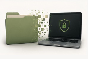Notebook turning into a private vault